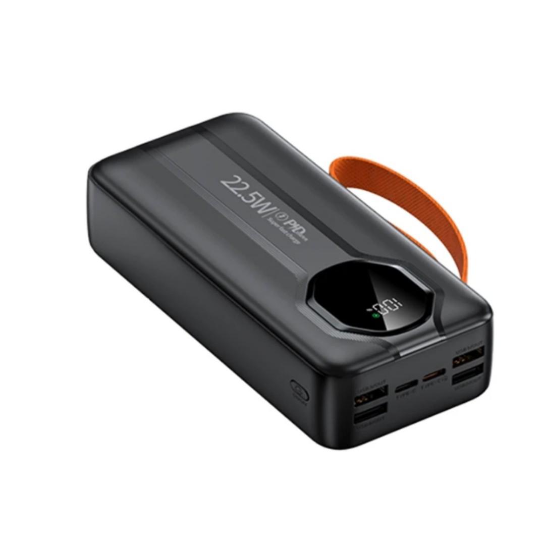 30000mAh powerbank Portable fast charging high capacity and high quality PowerBank 30000mah 22.5w Fast Charging Digital Display Four USB Type C Output PD Power Bank