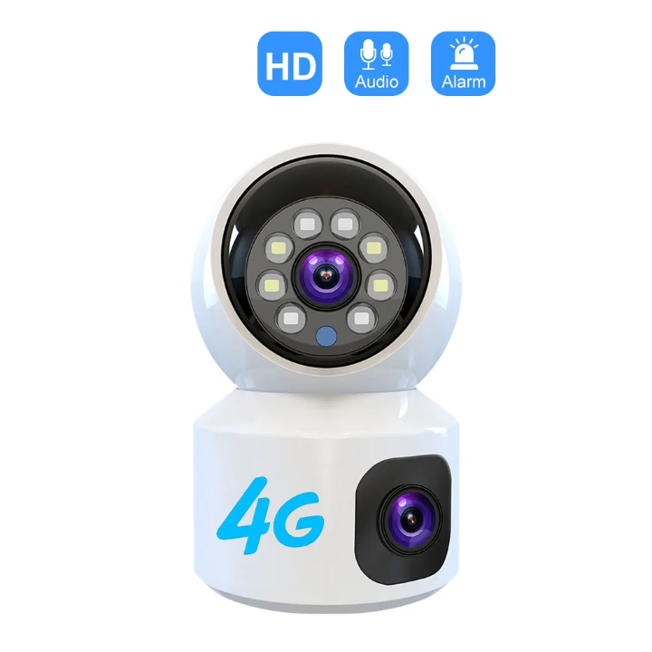 Wireless CCTV camera Sim card Dual lens CCTV camera smart CCTV camera data CCTV camera insert sim card load data for live viewing dual lens sim card CCTV camera for home, office, shop surveillance