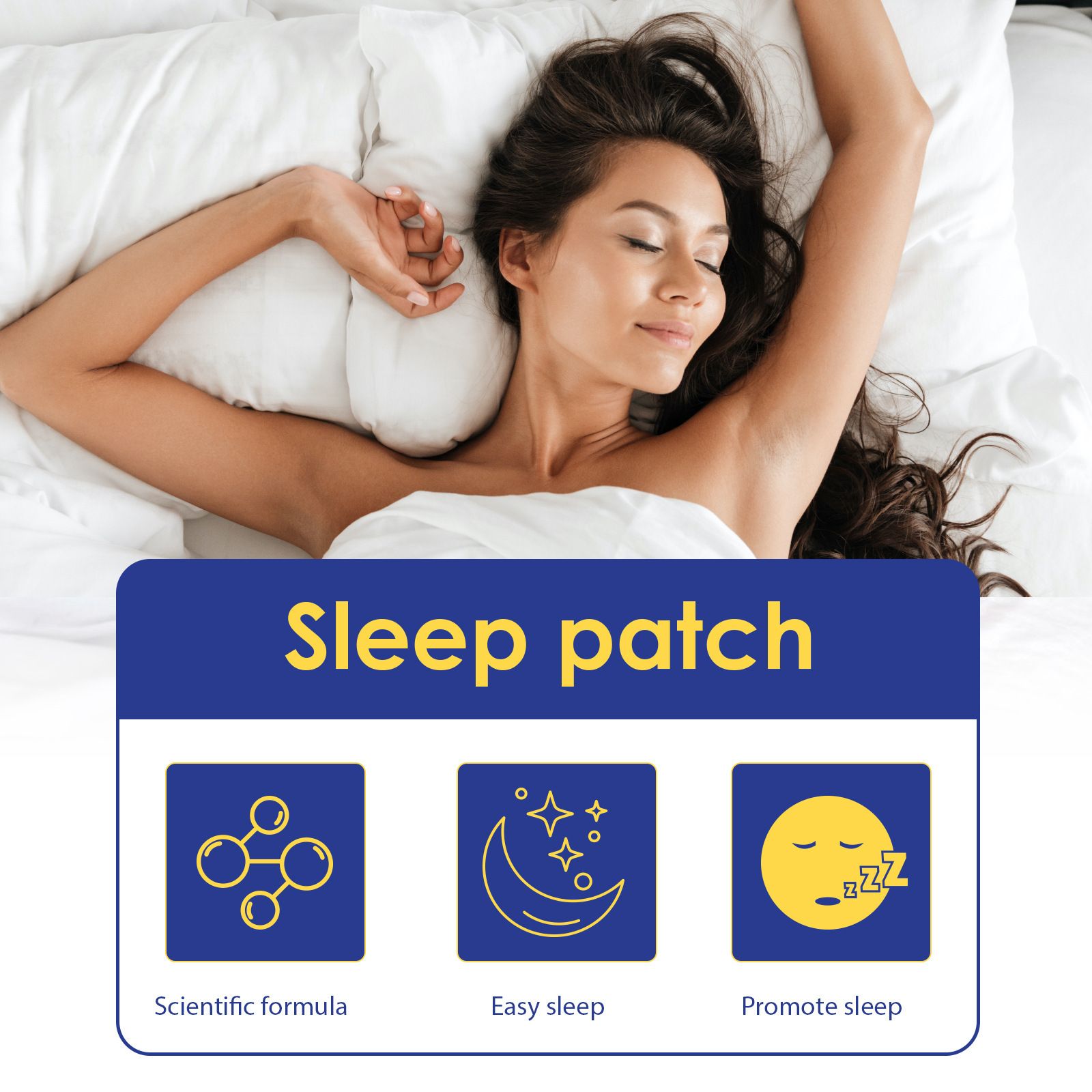 Sleep patch 48PCS Soothe the body and improve sleep comfort care and sleep comfort