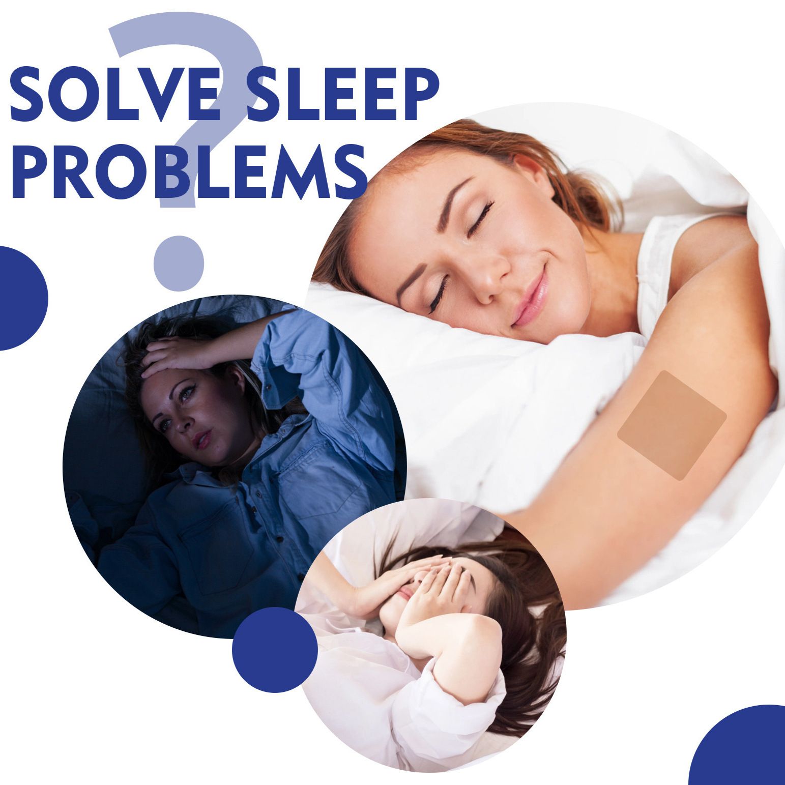 Sleep patch 48PCS Soothe the body and improve sleep comfort care and sleep comfort