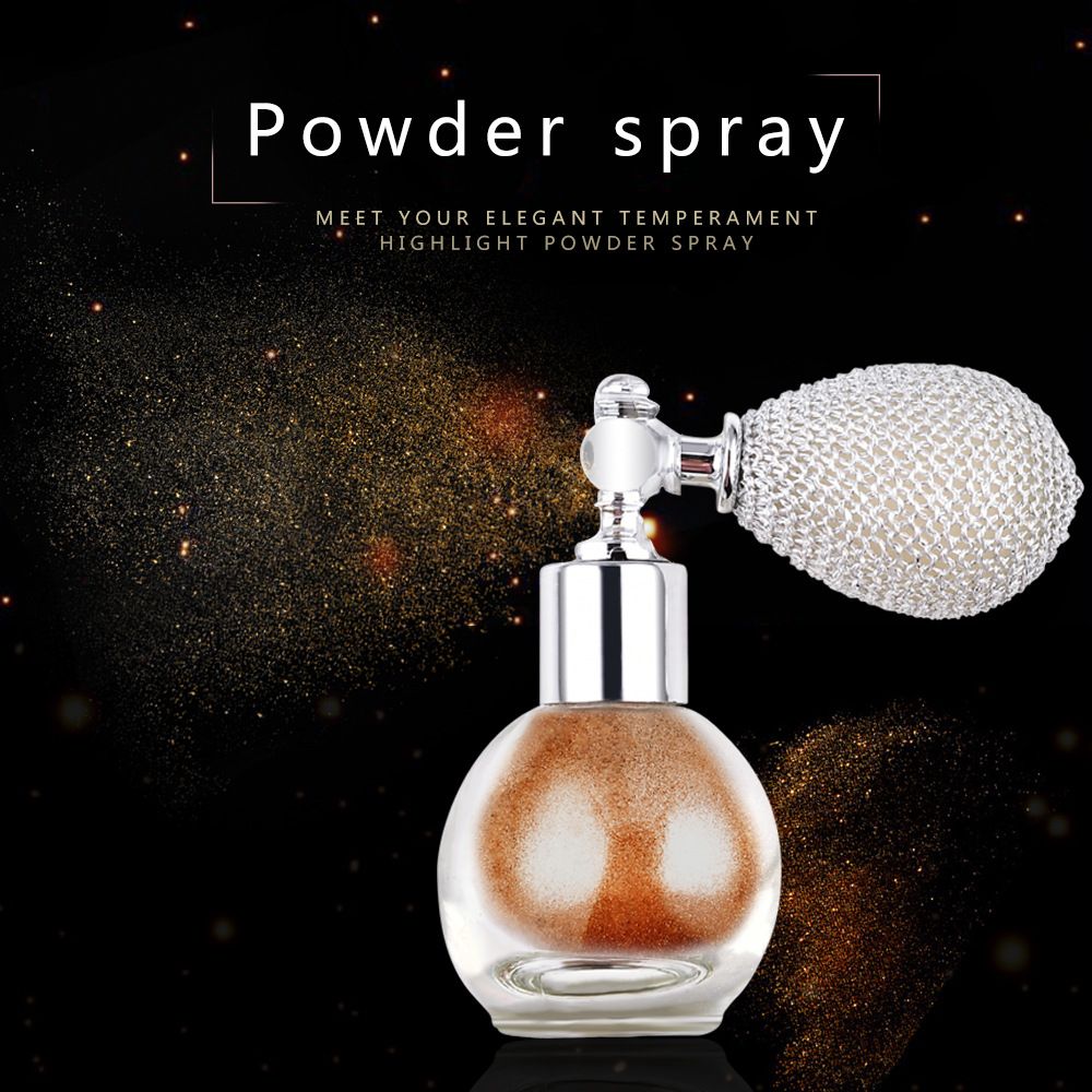 Highlight spray brightening glitter powder body fragrance powder highlight spray body fragrance powder spray glitter powder