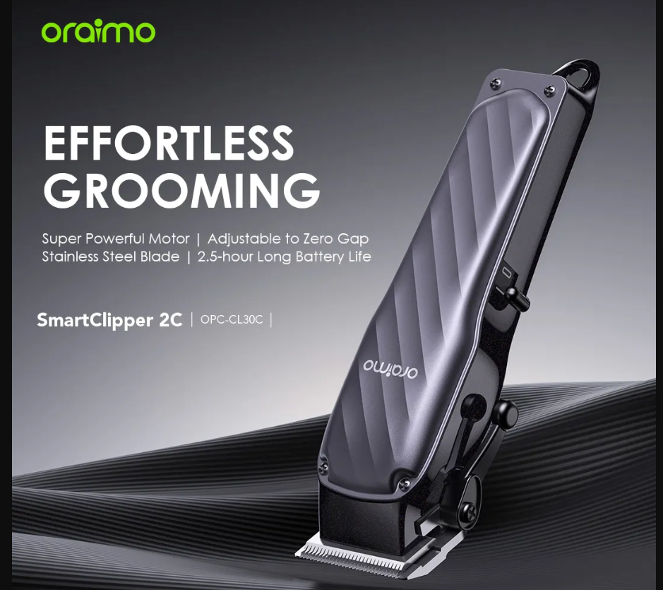 oraimo SmartClipper 2C Professional Hair Clipper Shaving machine Hair Trimmer