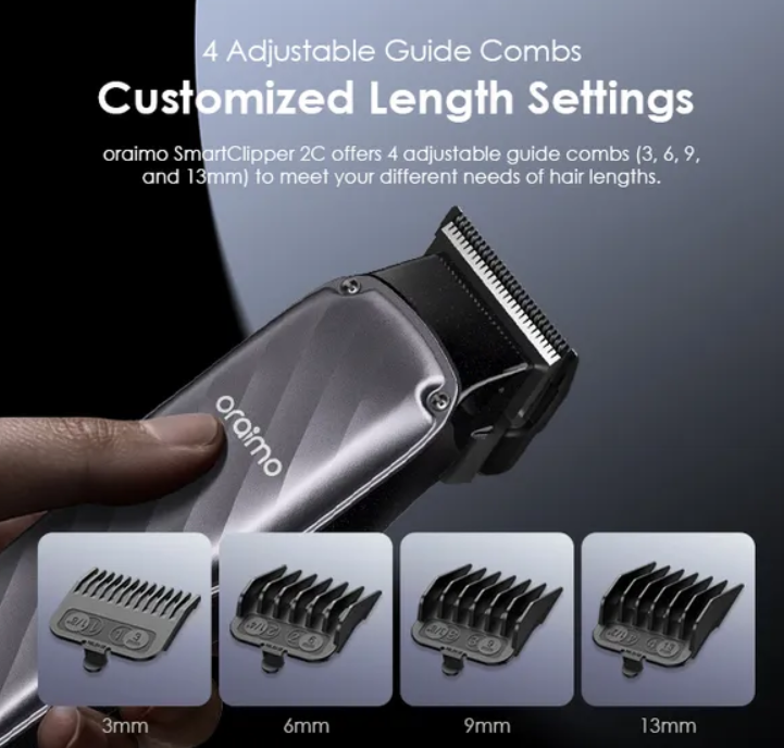 oraimo SmartClipper 2C Professional Hair Clipper Shaving machine Hair Trimmer