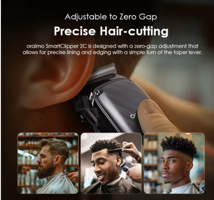 oraimo SmartClipper 2C Professional Hair Clipper Shaving machine Hair Trimmer