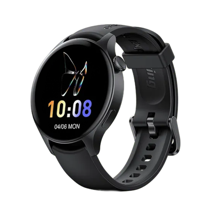 oraimo Watch ER 1.43'' AMOLED IP68 Smart Watch with Bluetooth Call,
7 Days Battery Life, 100+ Sports Modes & 24-hour Health Monitoring