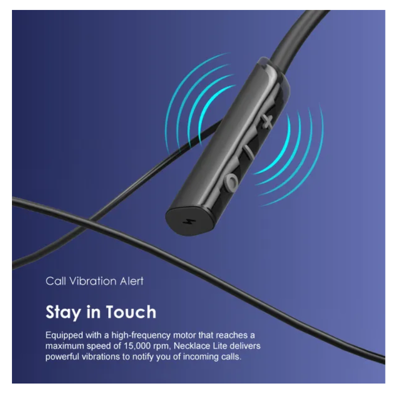 oraimo Necklace Lite Call Vibration Wireless Headphones