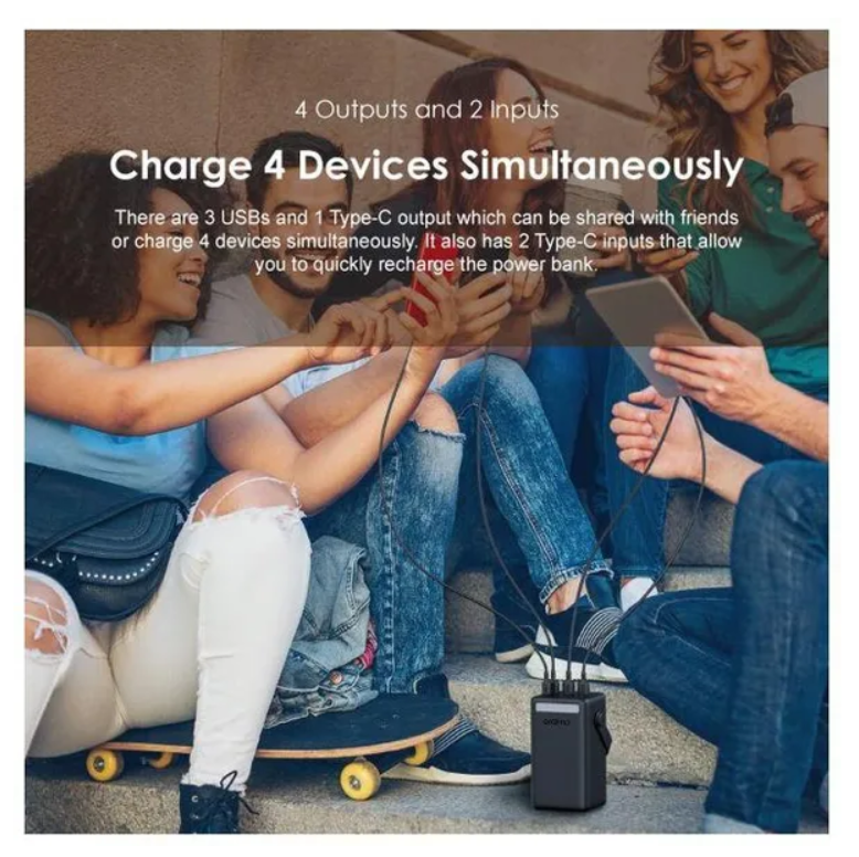 oraimo 50000mAh PowerBox 500 22.5W Power Bank