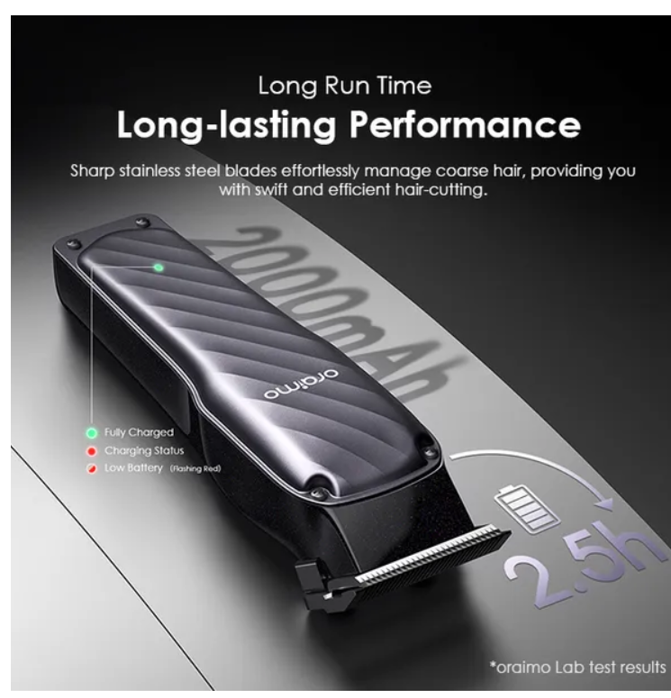 oraimo SmartClipper 2C Professional Hair Clipper