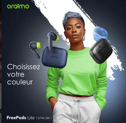 oraimo FreePods Lite ENC True Wireless Earbuds/ bluetooth earphones