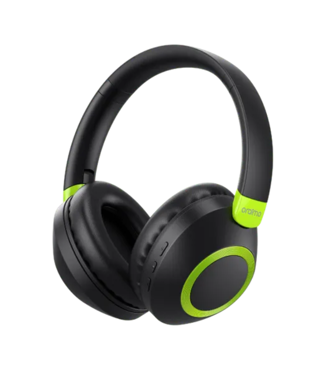 oraimo BoomPop 2 ENC Over-Ear Wireless Headphones with 60 hr playtime, ENC HD Voice in Calls & Dual-device Connectivity