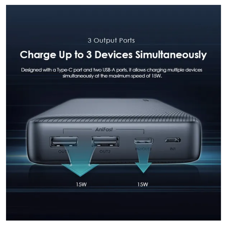oraimo Traveler 15 Flash 20000mAh 15W Power Bank