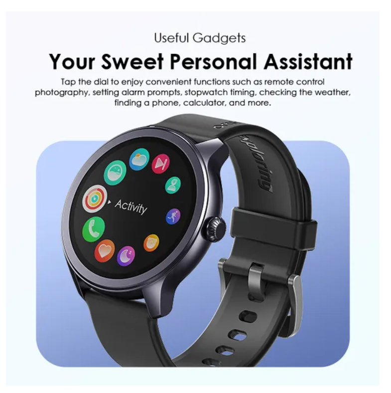 oraimo Watch 2R 1.39" TFT IP68  with Bluetooth Call 7 Days Battery Life ,24-hour Health Monitoring Smart Watch