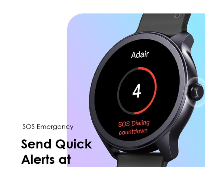 oraimo Watch 2R 1.39" TFT IP68  with Bluetooth Call 7 Days Battery Life ,24-hour Health Monitoring Smart Watch