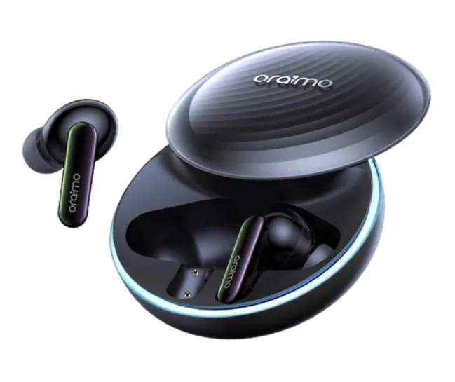 NEW ARRIVAL!! NEW ARRIVAL!! oraimo SpaceBuds Hybrid ANC True Wireless Earbuds Customized Voice Prompt, 40-Hr Long Playtime, 50dB Hybrid ANC Noise Cancellation & Personalized Lighting Effect