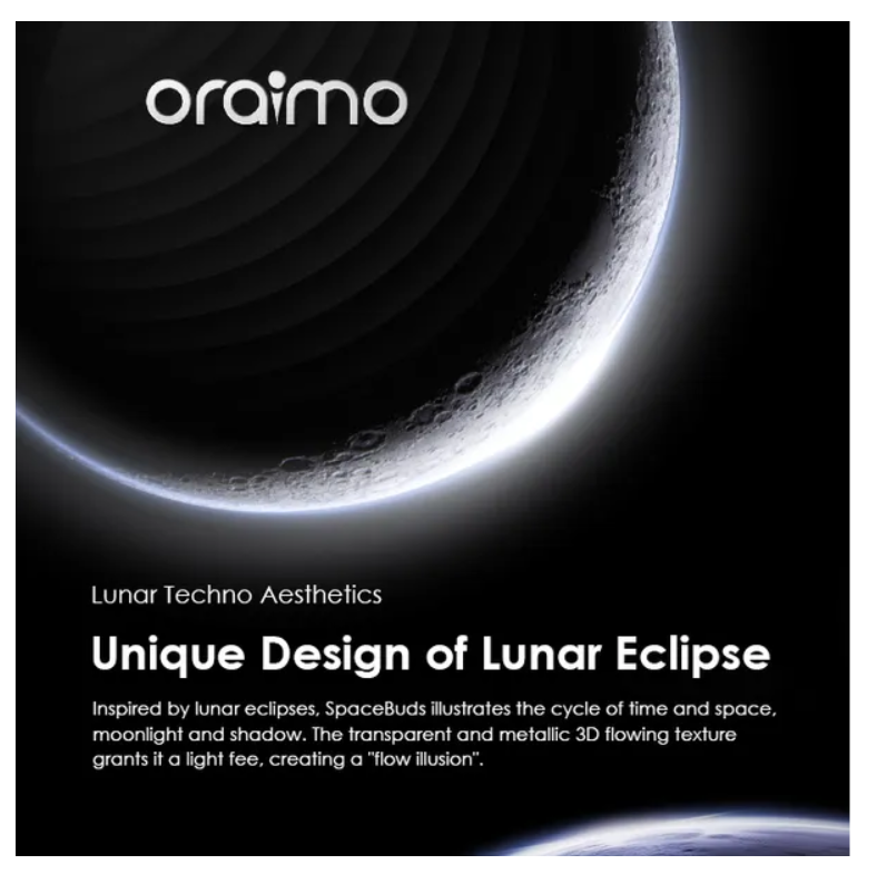 OFFER!! OFFER!! oraimo SpaceBuds Hybrid ANC True Wireless Earbuds Customized Voice Prompt,  50dB Hybrid ANC Noise Cancellation,  40-Hr Long Playtime & Personalized Lighting Effect with a GIFT