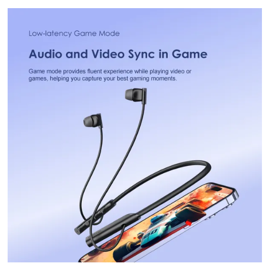 oraimo Necklace Lite Call Vibration, noise reduction & 30 hr playtime Wireless Headphones