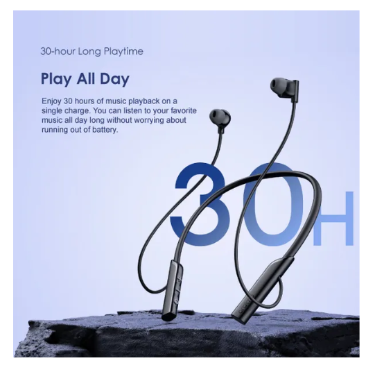 oraimo Necklace Lite Call Vibration, noise reduction & 30 hr playtime Wireless Headphones