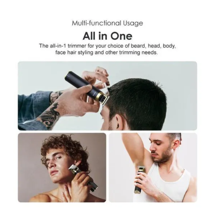 oraimo Smart Trimmer 2 with High-performance Motor,Multi-functional Usage & 150-min Working Per Charge- Long Lasting Battery Trimmer