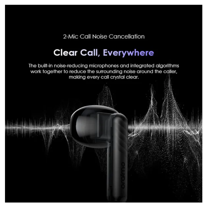oraimo FreePods Neo Half In-Ear True Wireless Earbuds + FREE EARPHONE = Bluetooth Earphones earpods