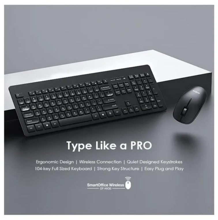 Oraimo Smart Office Wireless Keyboard Mouse Kit