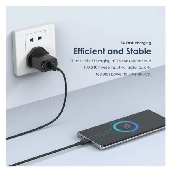 oraimo Firefly 3 2A Fast-charging,Efficient and Stable 10W USB Wall Charger Kit