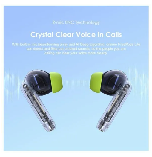 oraimo FreePods Lite ENC True Wireless Earbuds