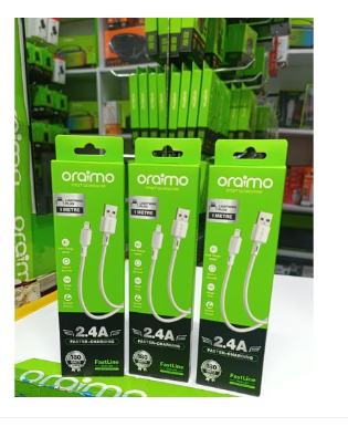 oraimo Iphone Duraline 2 Lightning 1M 2.4A Cable