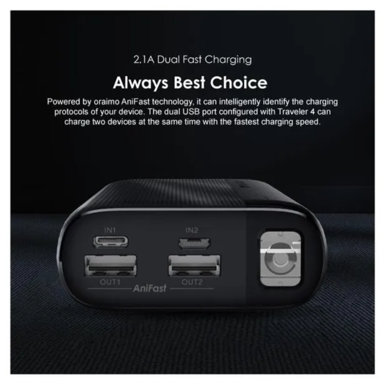 {OFFER} Oraimo 20000mAh Powerbank Fast Charging LED Power Bank Say Goodbye to Battery Anxiety