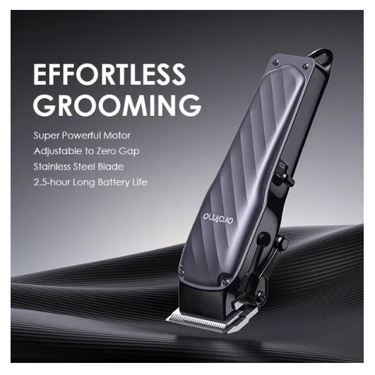 OFFER !! Oraimo SmartClipper 2C  Professional Hair Clipper with 2.5 hrs Runtime &Precise Blades for All Hair Types  plus a GIFT of a Wall Charger