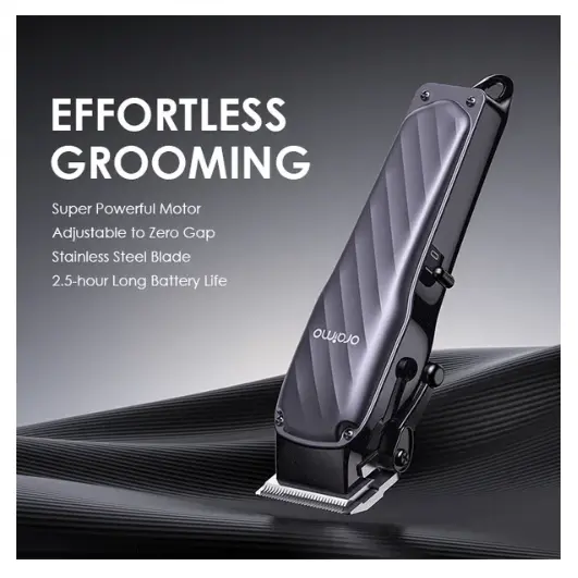 OFFER !! Oraimo SmartClipper 2C  Professional Hair Clipper with 2.5 hrs Runtime &Precise Blades for All Hair Types  plus a GIFT of a Wall Charger