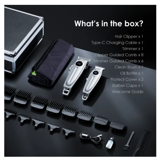 oraimo Smart Barberkit Super Powerful Motor Barber Kit