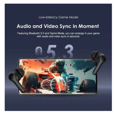 Oraimo FreePods 3C One Pair, Two Different Fits ENC IPX5 36 Hrs long playtime True Wireless Earbuds