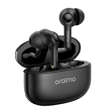 Oraimo FreePods 3C One Pair, Two Different Fits ENC IPX5 36 Hrs long playtime True Wireless Earbuds
