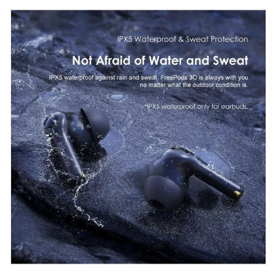 Oraimo FreePods 3C One Pair, Two Different Fits ENC IPX5 36 Hrs long playtime True Wireless Earbuds