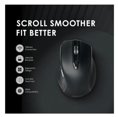 Restocked!! Oraimo Smart Mouse P 1200 DPI Wireless Mouse