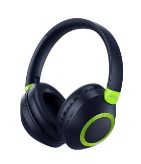 Oraimo BoomPop 2 ENC Over-Ear Wireless Bluetooth Headphones 60-hr-Playtime ENC HD Voice in Calls Dual-device Connectivity Powerful Bass PLUS a Gift of Oraimo Smart Mouse P 1200 DPI Wireless Mouse