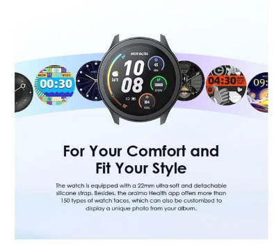 Oraimo Watch 2R 1.39" TFT IP68 Smart Watch + Oraimo Toast 10 Flash 10000mAh 12W Power Bank