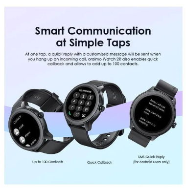Oraimo Watch 2R 1.39" TFT IP68 Smart Watch + Oraimo Toast 10 Flash 10000mAh 12W Power Bank