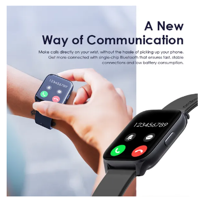 Oraimo Watch 4 Plus 2.01″ HD IP68 Smart Watch AI-Generated Watch Faces 100+ Sports Modes  7 Days Battery Life Bluetooth Call Smartwatch