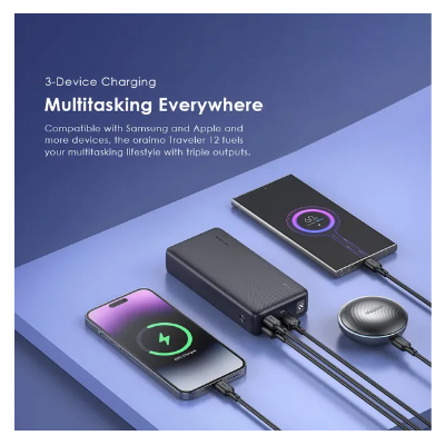 NEW ARRIVAL! Oraimo Traveler 12 20000mAh 12W Power Bank with C-TO -C OUTPUT No Battery Anxiety