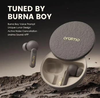 SPECIAL OFFER! Oraimo SpacePods x Burna Boy ANC True Wireless Earbuds + FREE GIFT