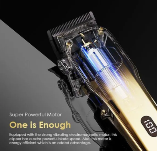 OFFER! oraimo Smart Clipper 2 Gold Professional Hair Clipper Long Working Time
No Battery Anxiety
