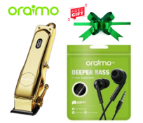 OFFER! oraimo Smart Clipper 2 Gold Professional Hair Clipper Long Working Time
No Battery Anxiety