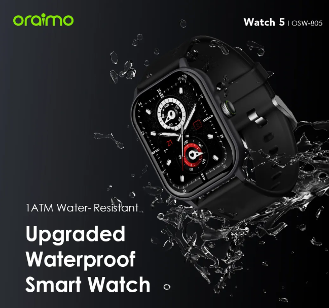 oraimo Watch 5 1.69″ LCD IP67 Smart Watch