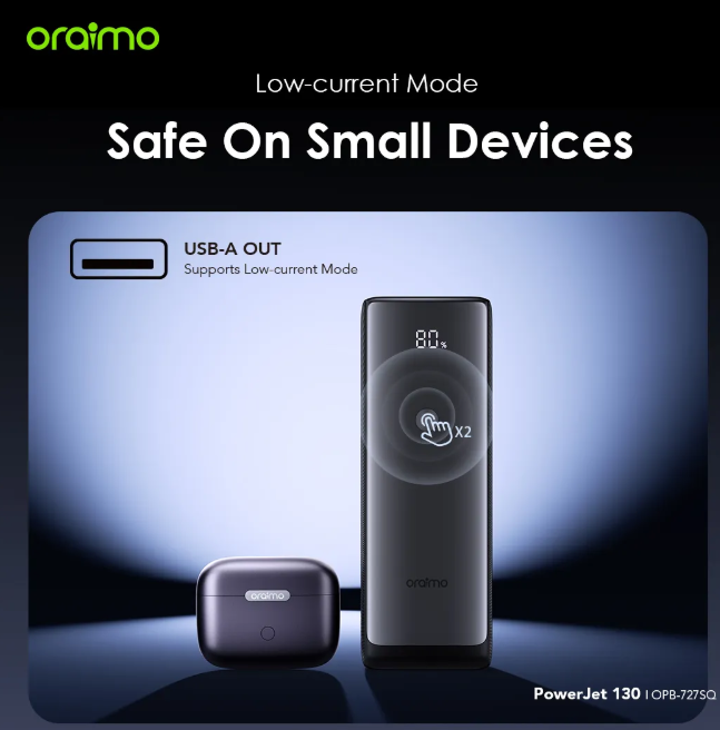 oraimo PowerJet 130 27600mAh 130W  Power Laptop & Phone Power Bank