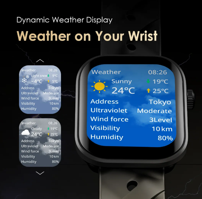 oraimo Watch Pro AM 1.85″ AMOLED IP68 Smart Watch