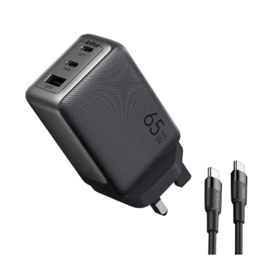 oraimo HyperGaN 65 65W GaN Wall Charger Kit with 100W CC Cable