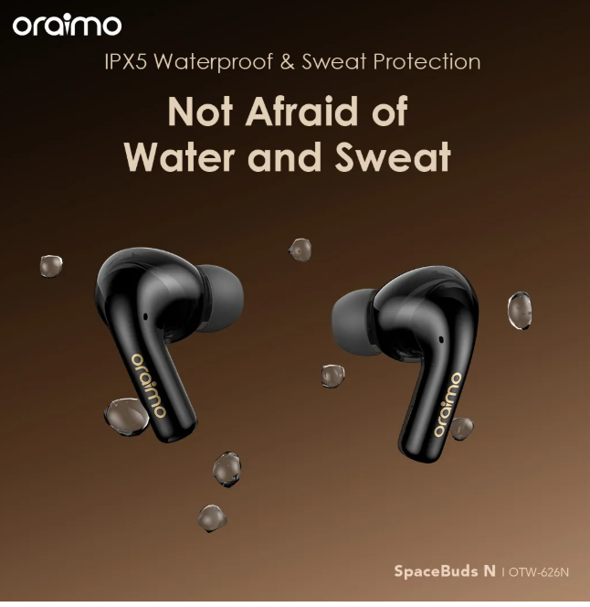 oraimo SpaceBuds N Active Noise Cancellation (ANC) True Wireless Earbuds