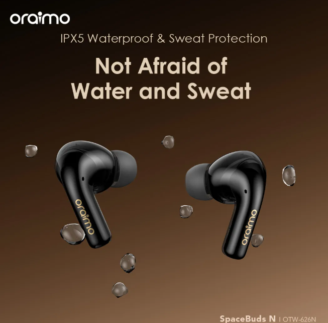 oraimo SpaceBuds N ANC True Wireless Bluetooth Earbuds Earphones