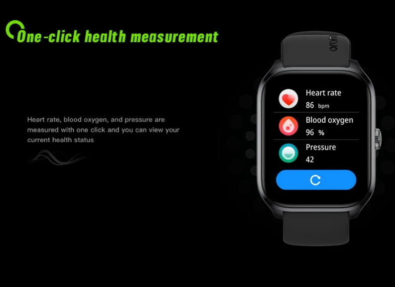 SUPER OFFER! Oraimo Watch 5 Lite Smart Watch Smartwatch OSW-804 2.01'' Screen Bluetooth Durable Waterproof Dustproof